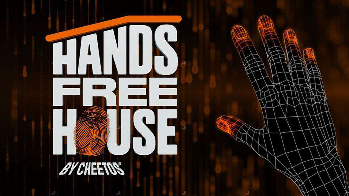 Cheetos Hands-Free House